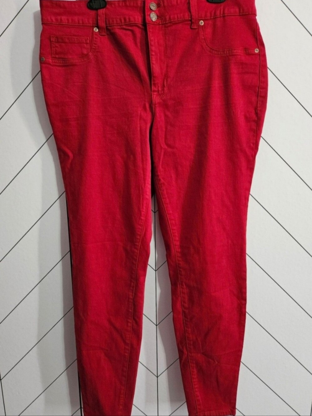 M Jeans by Maurices High Rise Skinny Fit Jeans, Size 16W
